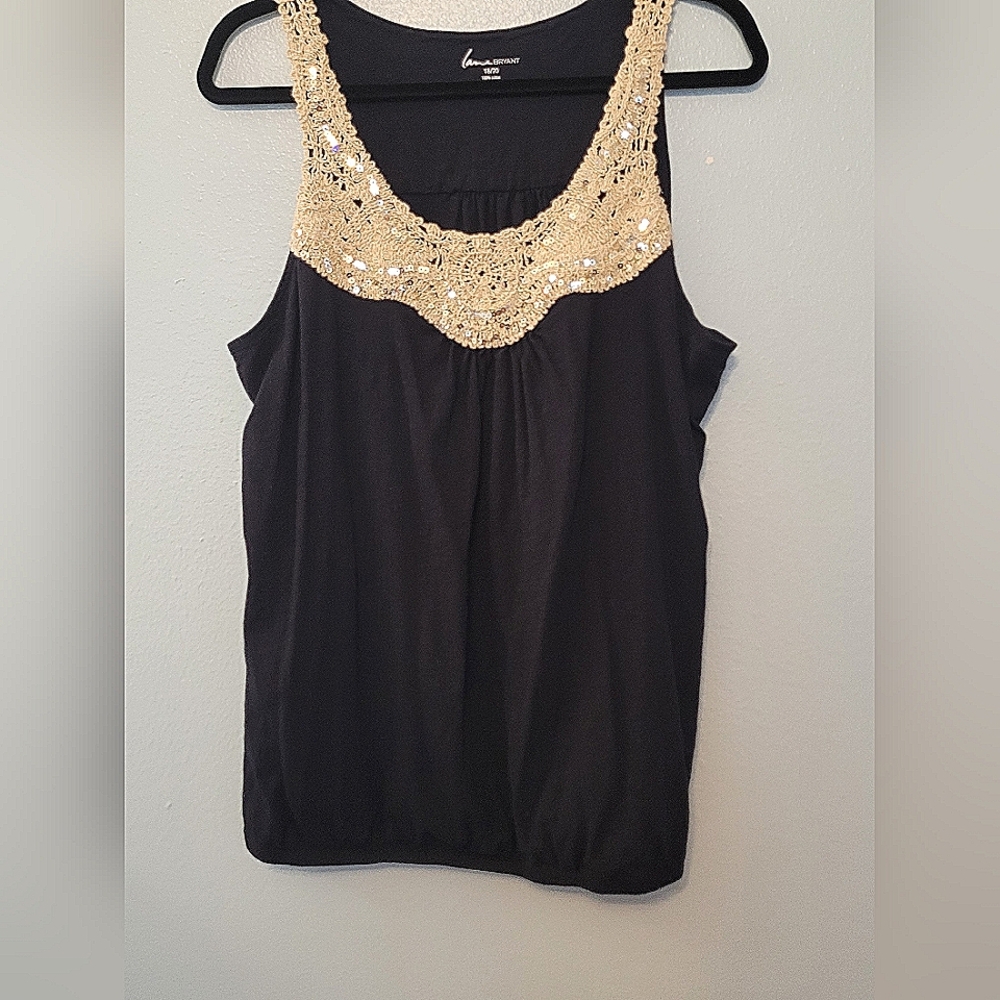 SLEEVELESS COTTON TOP
